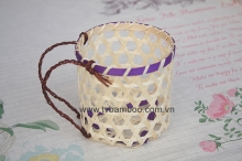 bamboo basket with handles - tv14469